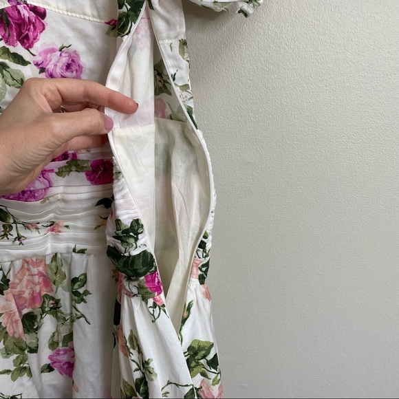 LoveShackFancy Ballet Blush Ambrette Floral Minidress - Picture 8 of 15